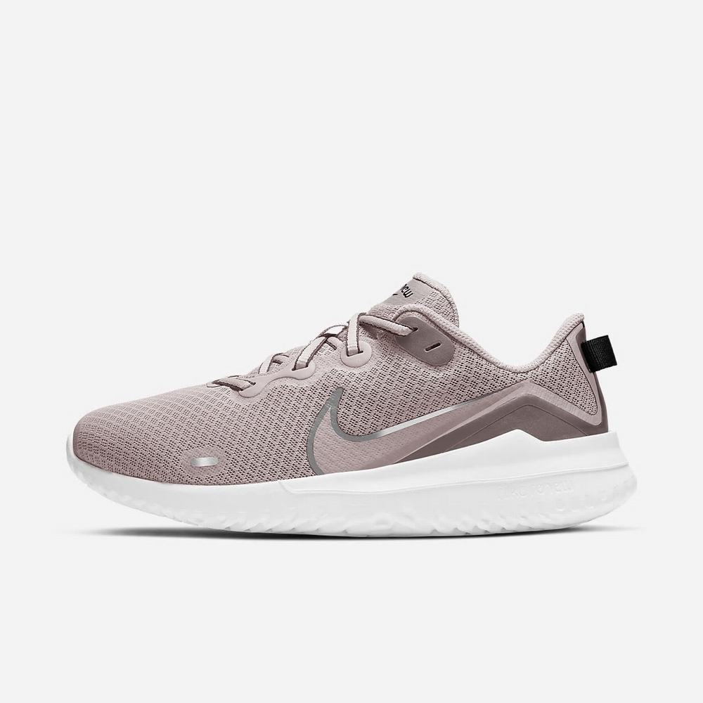 Chaussure De Running Nike Renew Ride Rose 9046-137 Stone Mauve/Black/Smokey Mauve/Metallic Silver Femme | WIL-99162429